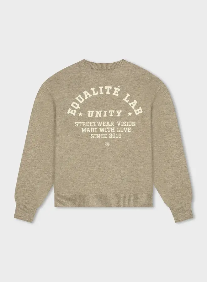 Equalité Sweater EQ.25.8.5.10.170  - 170 Taupe