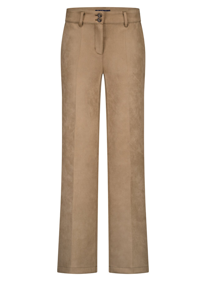 Suede Broek SRB4729 - 115 Almond