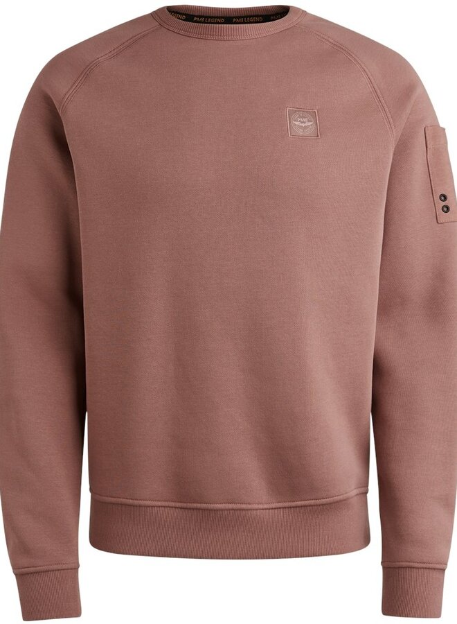 Sweatshirt soft fleece sweat PSW2509453  8202 Burlwood