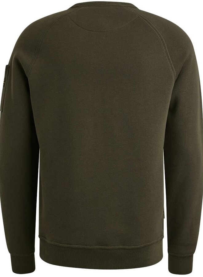 PME Legend Sweatshirt soft fleece sweat PSW2509453 8039 - Beluga