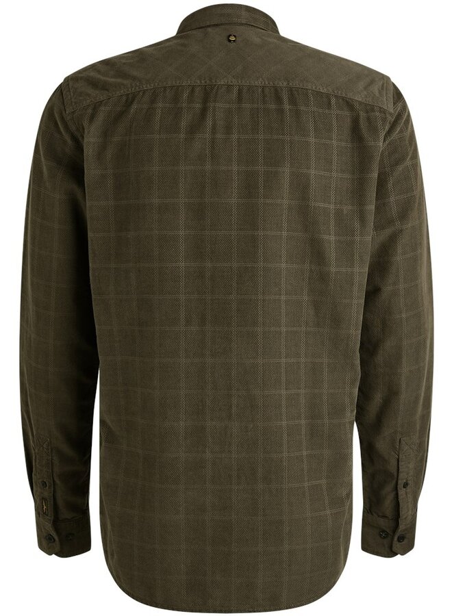 PME Legend Overshirt Corduroy Shaved Square/casual 2 PSI2509242  8039 - Beluga