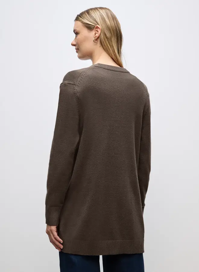 Street one Vest - 17142 Dark Nomad Brown Mel