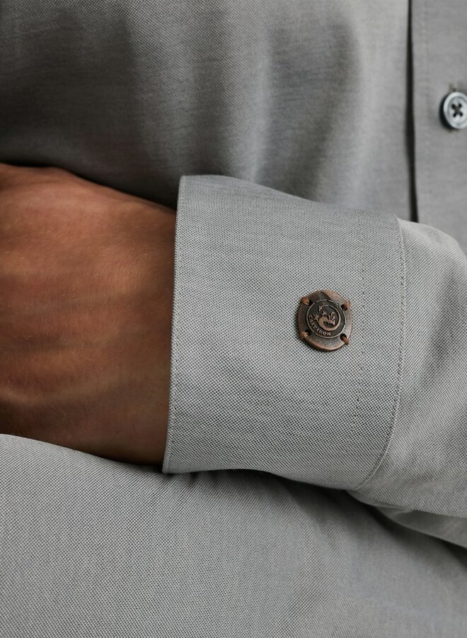 CAST IRON Overhemd CF Tech Fine Jersey CSI2509223-9096 stormy weather