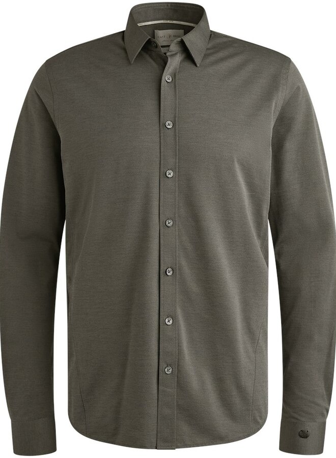 CAST IRON Overhemd CF Tech Fine Jersey CSI2509223 - 9159 - black sand
