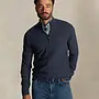 new zealand auckland NZA Half zip trui 25HN478 - Mazarine blue melange