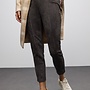 Street One Velours Broek - Darkest Brown