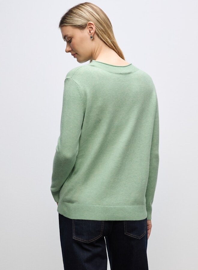 Street One Trui A303299 Serene Green Mel