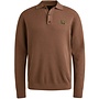 PME Legend Polo Lange Mouw PPS2509851 - 8203 Marron