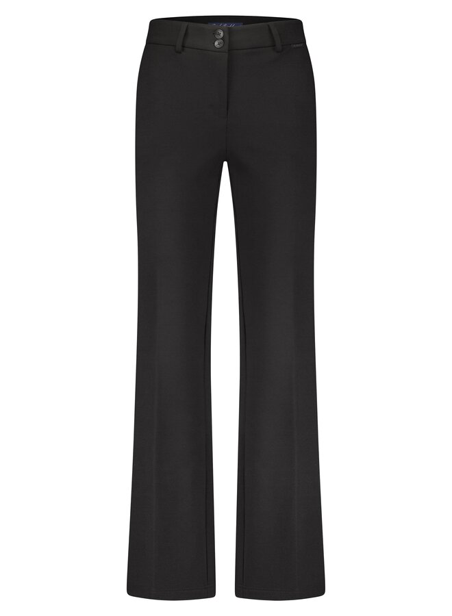 Red Button Broek Flared Bibette Punta SRB4666 - 1  Black