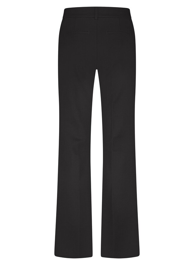 Red Button Broek Flared Bibette Punta SRB4666 - 1  Black