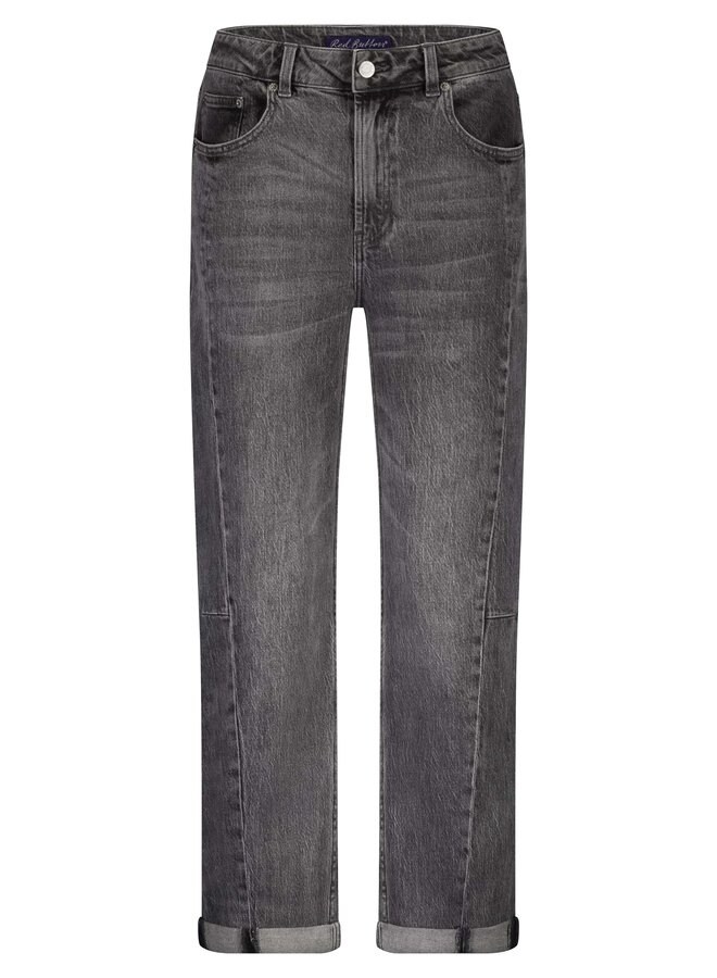 Red Button Loose Fit Jeans Caitlin SRB4590 - Grey Denim