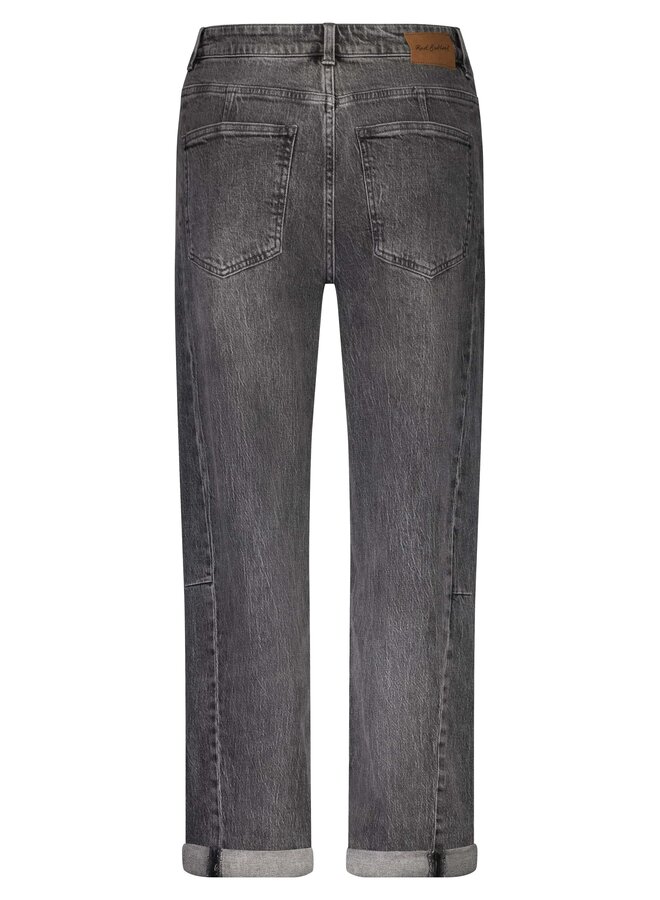 Red Button Loose Fit Jeans Caitlin SRB4590 - Grey Denim