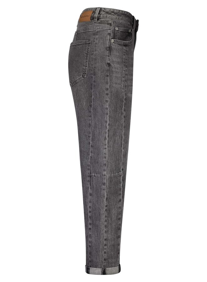 Red Button Loose Fit Jeans Caitlin SRB4590 - Grey Denim