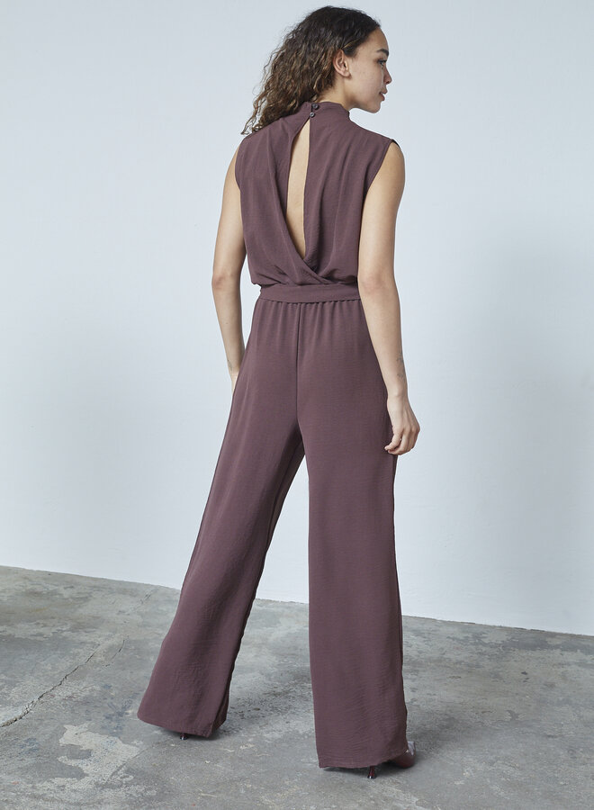Sisters Point Jumpsuit GUTO-JU 17390 - D. Chocolate