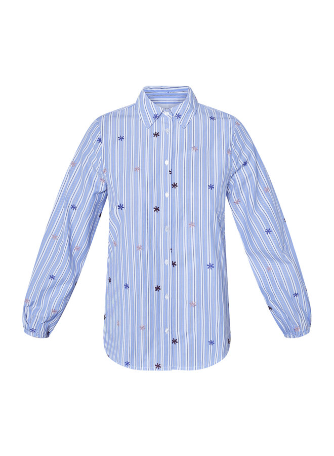 Sisters Point Blouse ISTEA-SH2 19152 834 - Blue Stripes