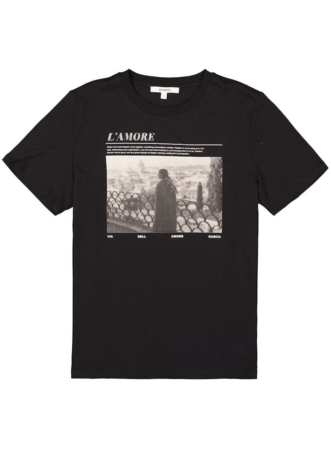 Garcia  T-shirt J50002  60 - black