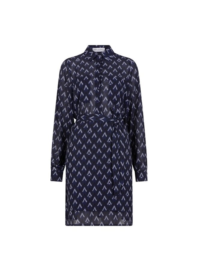 Lofty Manner Jurk Jazzy QJ21 - 823 Zigzag Print