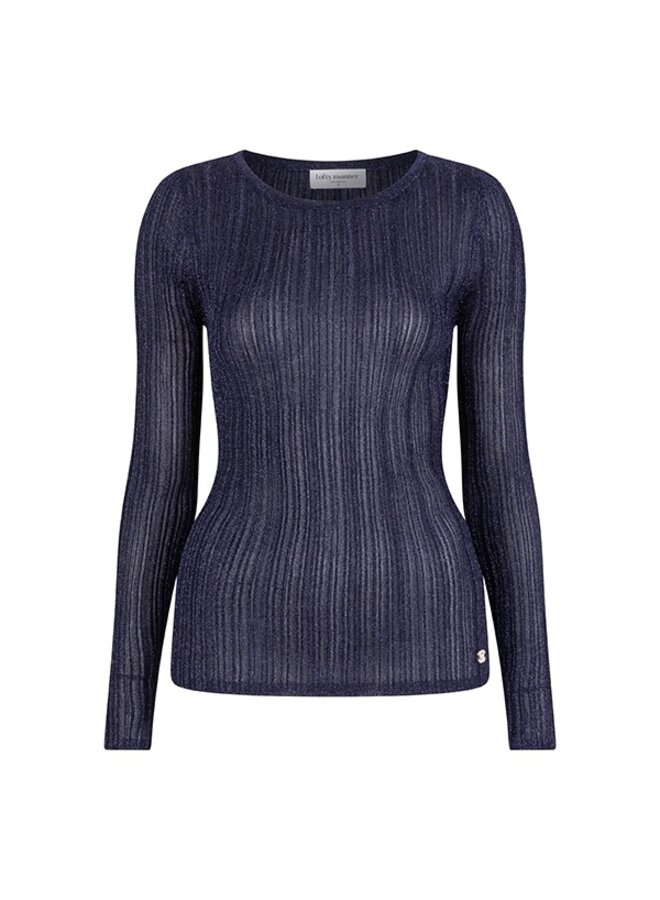 Lofty Manner Top QJ03 - Top Mabel - 414 Navy Blue