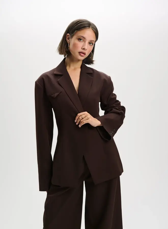 Refined Department Blazer R2510444862 - 600 - Brown