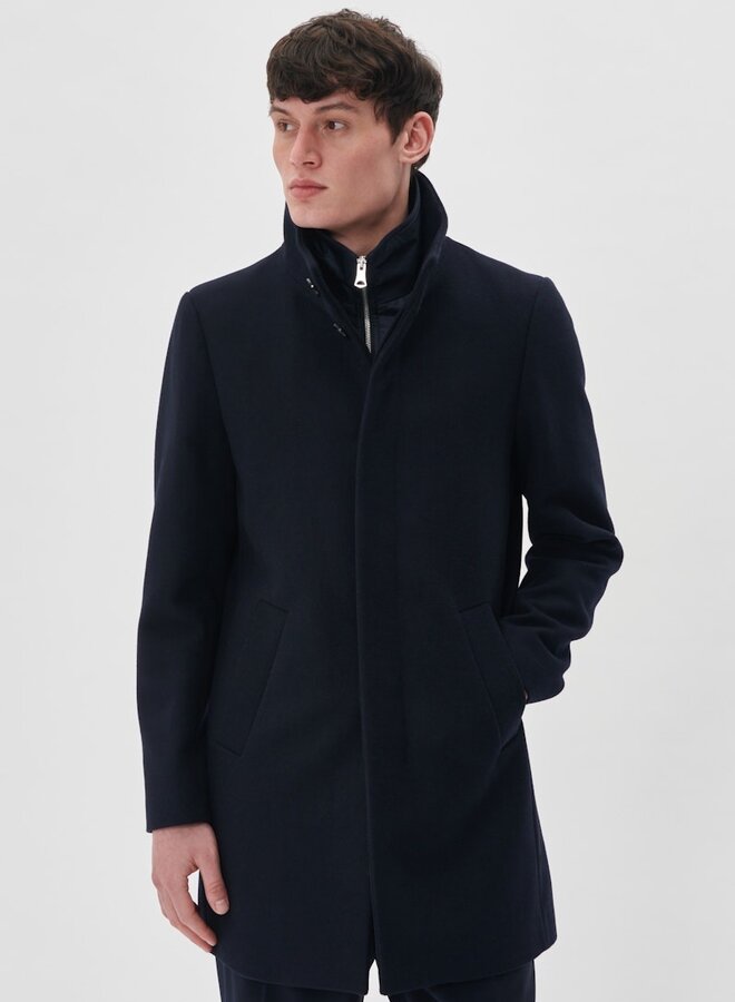 Matinique Wollen Jas 30203845 Harvey N - 194011 Dark Navy