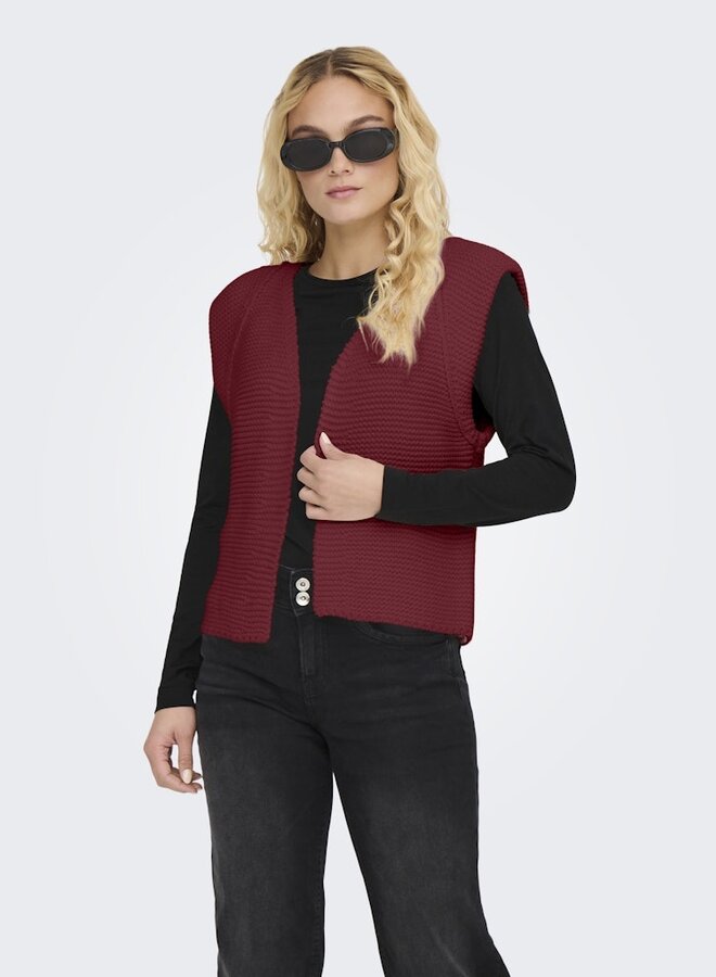 Only Gilet  ONLLOUI 15307880 - Cabernet