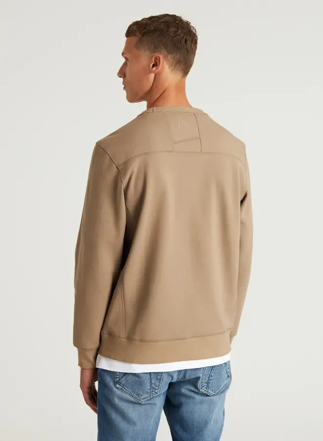 Chasin Trui Crewneck Ryder 41110006 - E20 Taupe