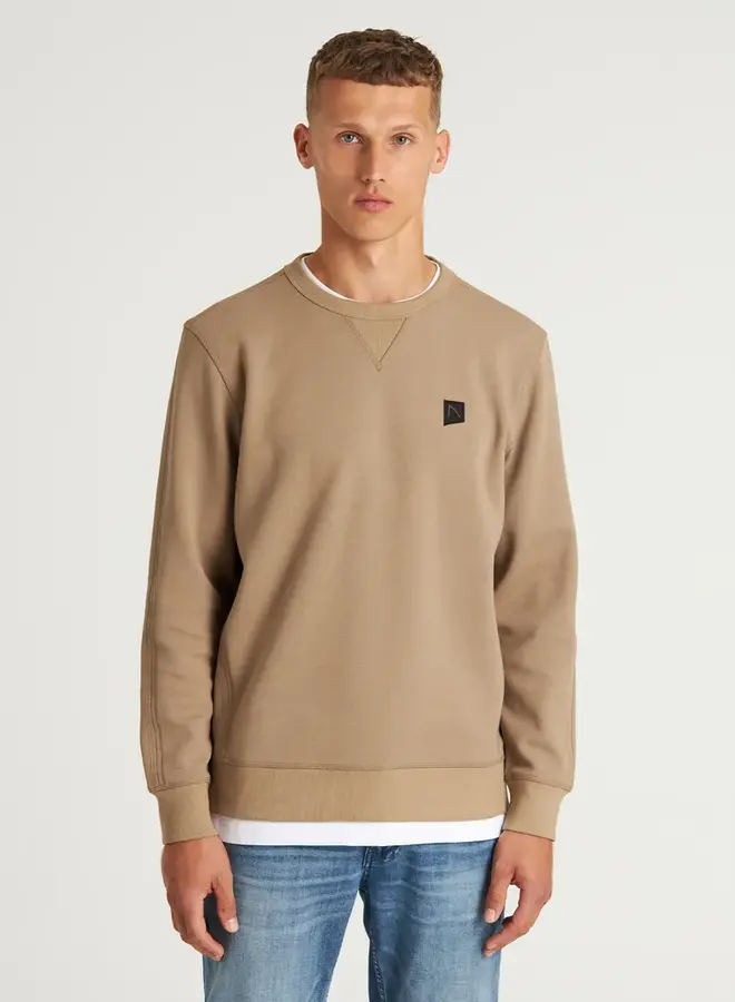 Chasin Trui Crewneck Ryder 41110006 - E20 Taupe