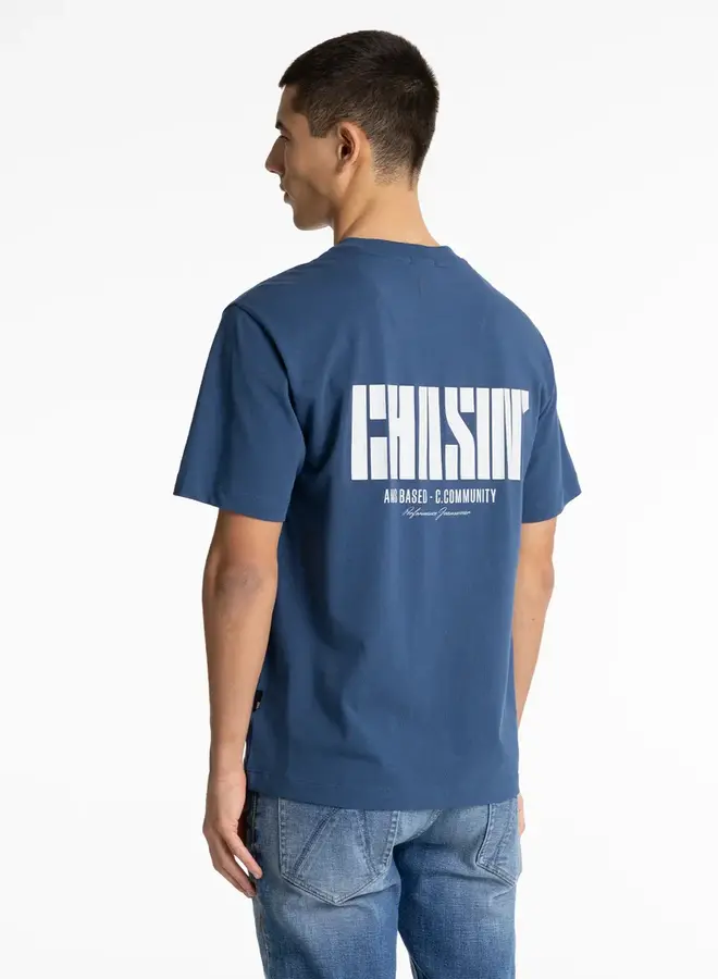 Chasin T-shirt Regent 52110056 - E62 Blauw