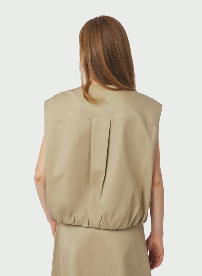 Neo Noir Vest Flo Balloon 167190 - Taupe