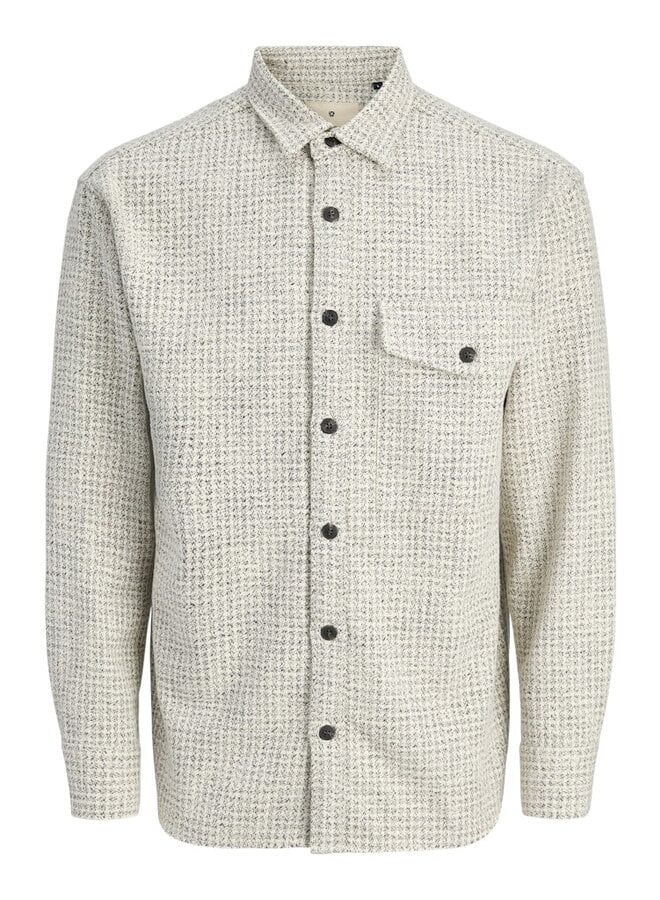 Overshirt JPRBLUSCOUT 12282344 - White