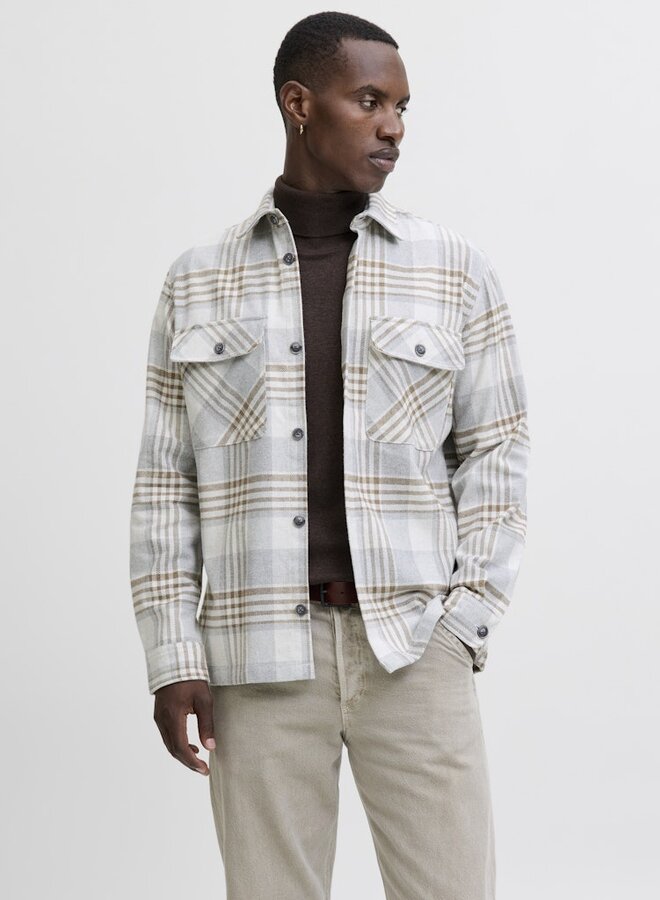 Overshirt JPRRAYLE 12286804 - Ermine