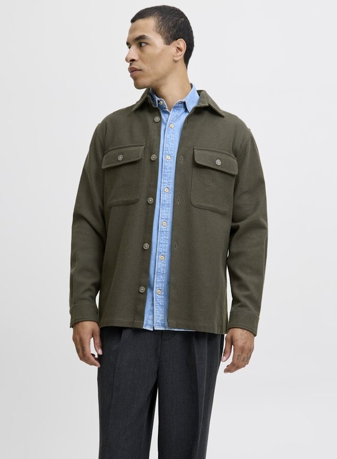 Overshirt JPRRAYLE 12286840 - Peat