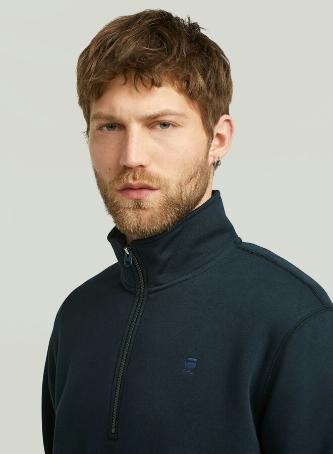 G-Star Trui Premium core half zip D26459C235 - Salute