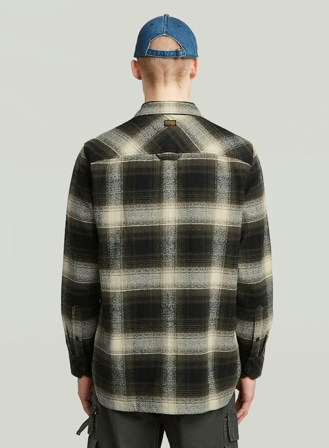G-Star Overshirt GPO D25388E074 - asfalt arthur check