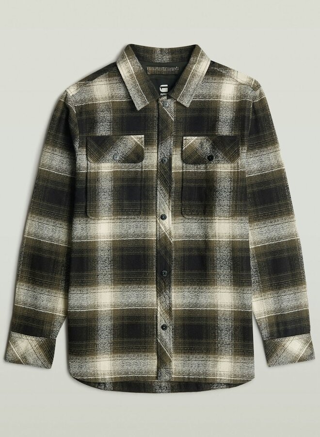 G-Star Overshirt GPO D25388E074 - asfalt arthur check