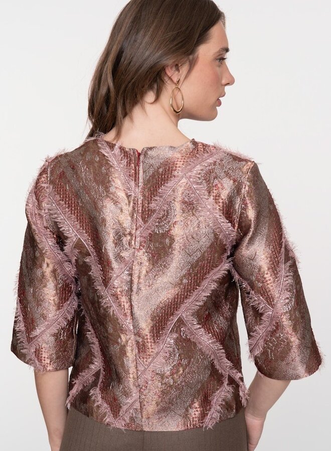 GeishaTop 5395020 - Gold/Soft pink