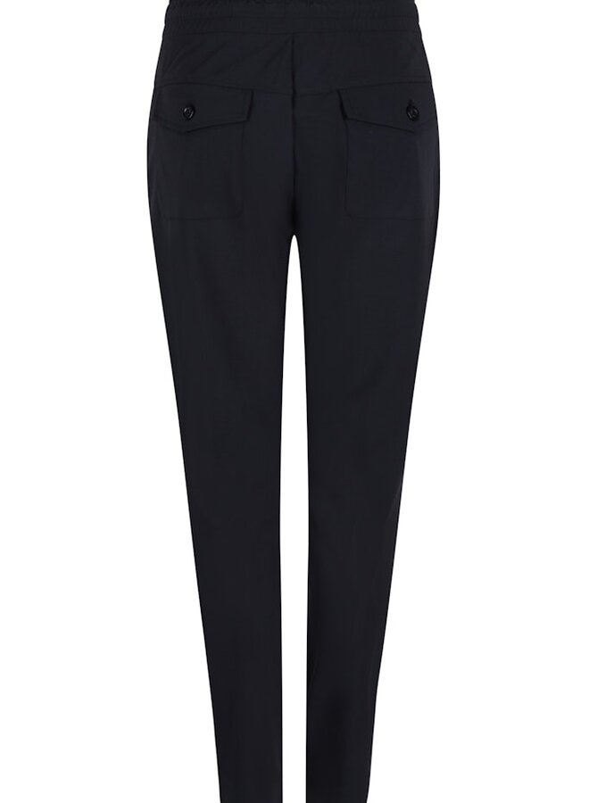 Zoso Broek Travelstof 255Amber - Black