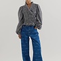 Harper and Yve Wide Leg Jeans Mayra AW25D102 - 421 Mid Blue