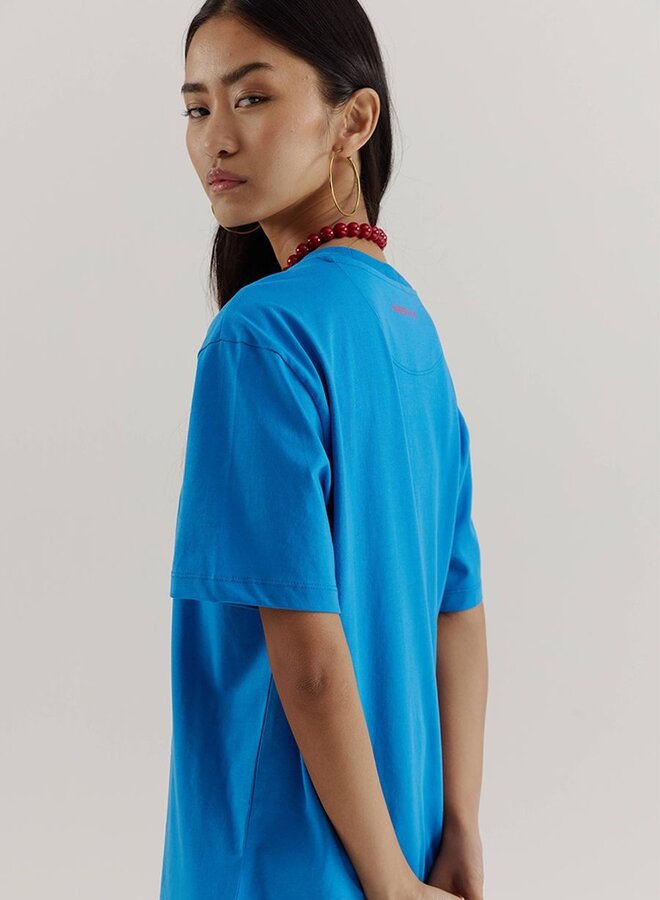 Harper and Yve T-Shirt Rooted In Reality AW25Y305 - 430 Vintage Blue
