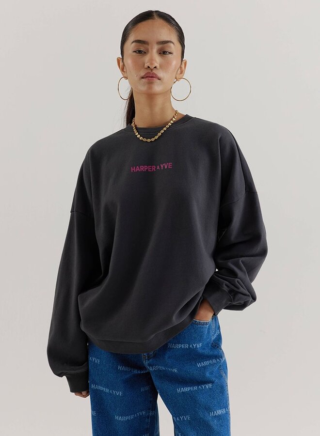 Harper and Yve Sweater World Of AW25Y512 - 1304 Dark Grey