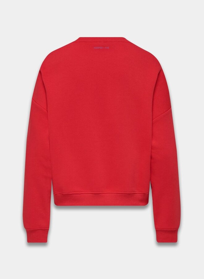 Harper and Yve Sweater Rooted In Reality AW25Y509 - 318 Racing RedHarper and Yve Sweater Rooted In Reality AW25Y509 - 318 Racing RedHarper and Yve Sweater Rooted In Reality AW25Y509 - 318 Racing Red