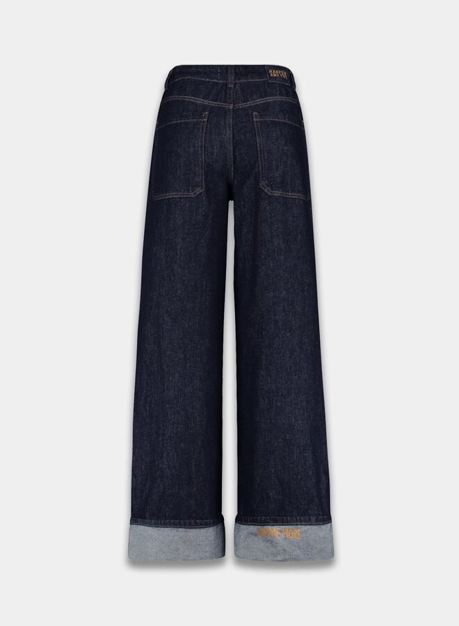 Harper and Yve Wide Leg Jeans Madelynn DW25Z110 - 407 Dark Blue