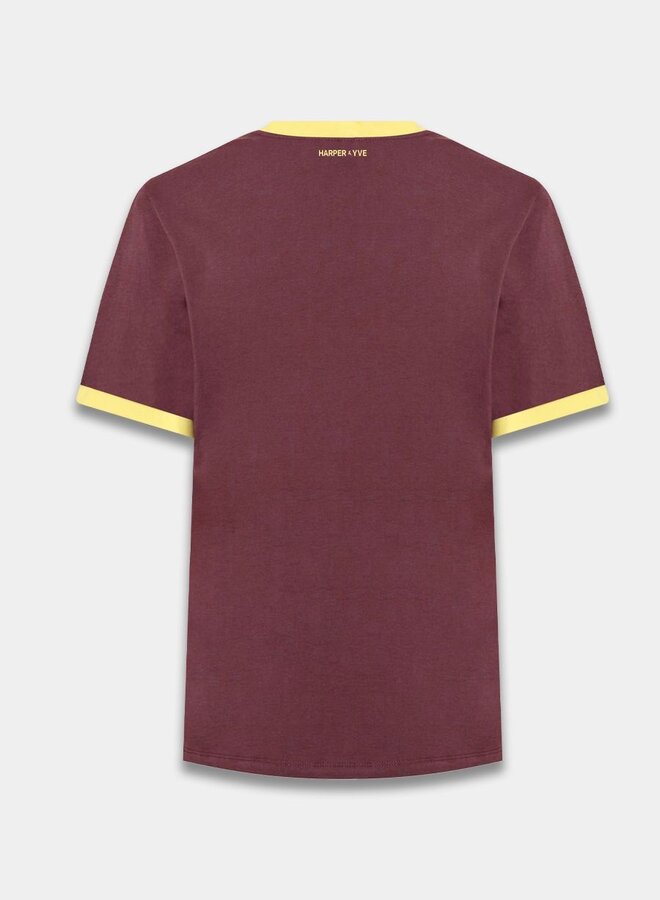Harper and Yve T-Shirt Gimme More DW25Y300 - 321 Wine Berry