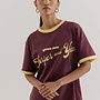 Harper and Yve T-Shirt Gimme More DW25Y300 - 321 Wine Berry