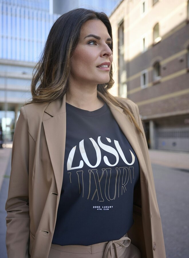 Zoso T-Shirt 255Selma - 0000 Black