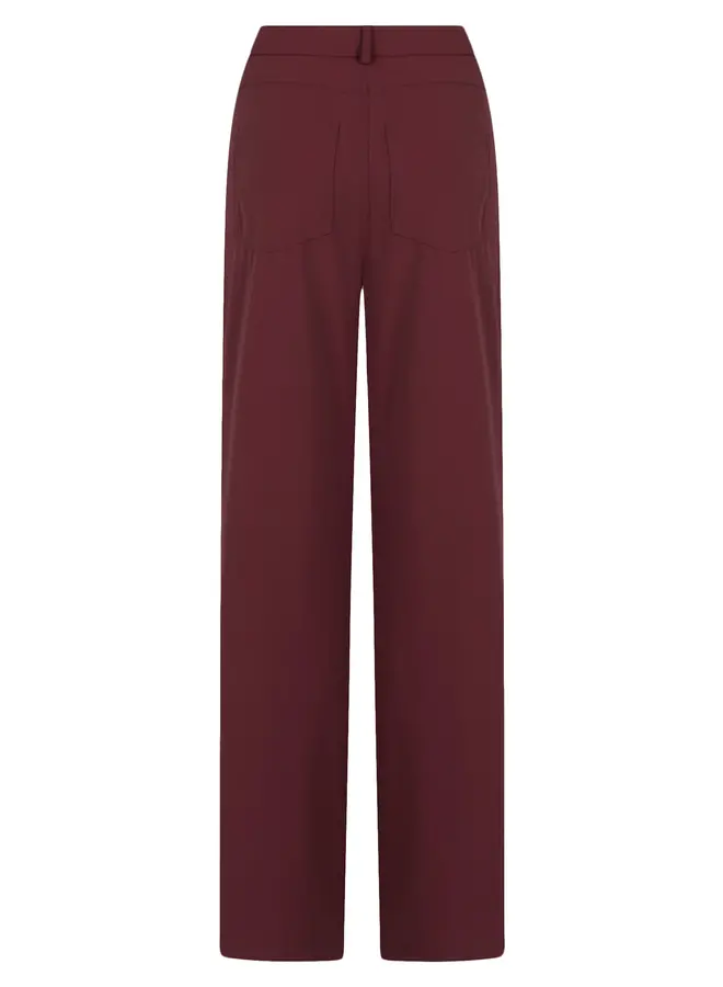 Zoso Pantalon Travelstof 255Beau - 0078 Bordeaux
