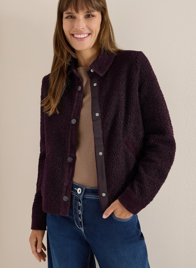 Teddy Jasje B212833 -  Eggplant Red
