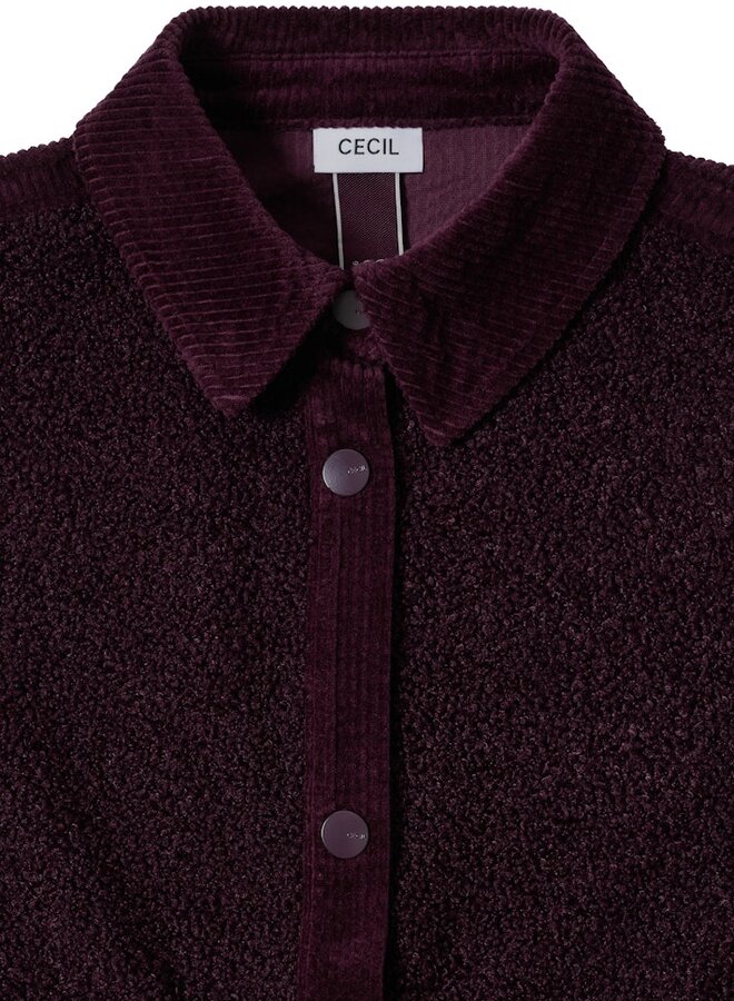 Cecil Teddy Jasje B212833 -  Eggplant Red