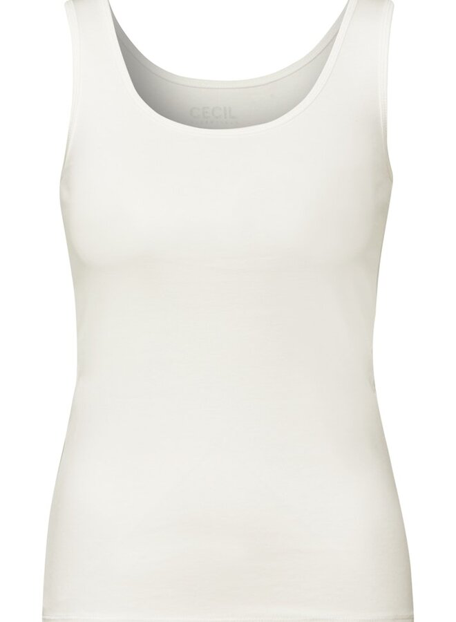 Basic Top  B322820 - Vanilla White