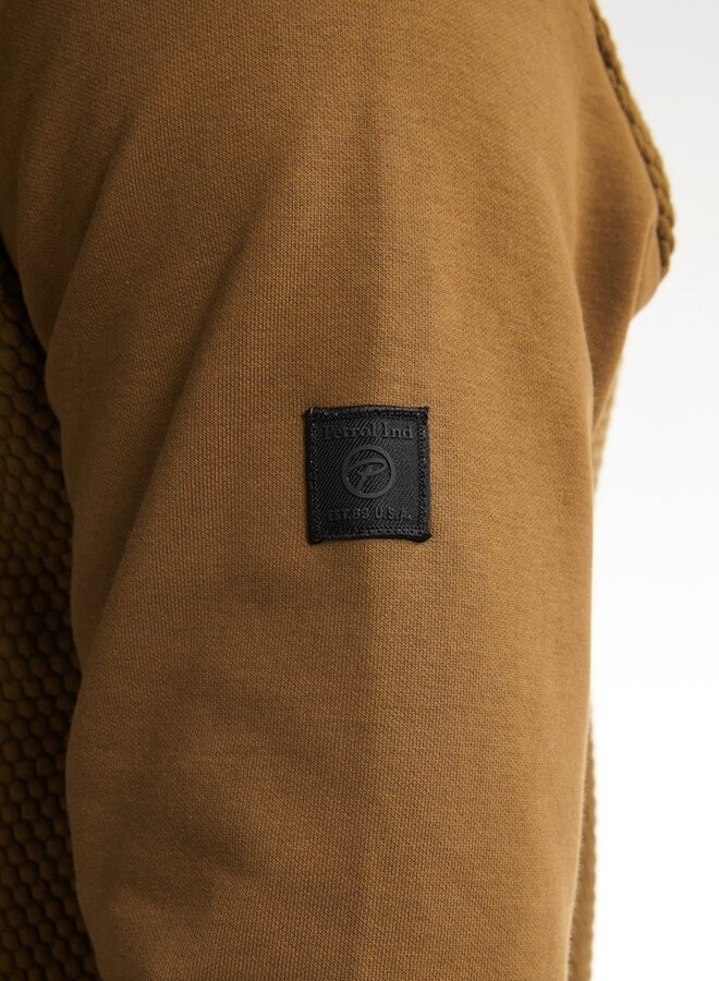 Petrol Half-Zip Trui M-3050-SWC368 - 7145 Antique Bro